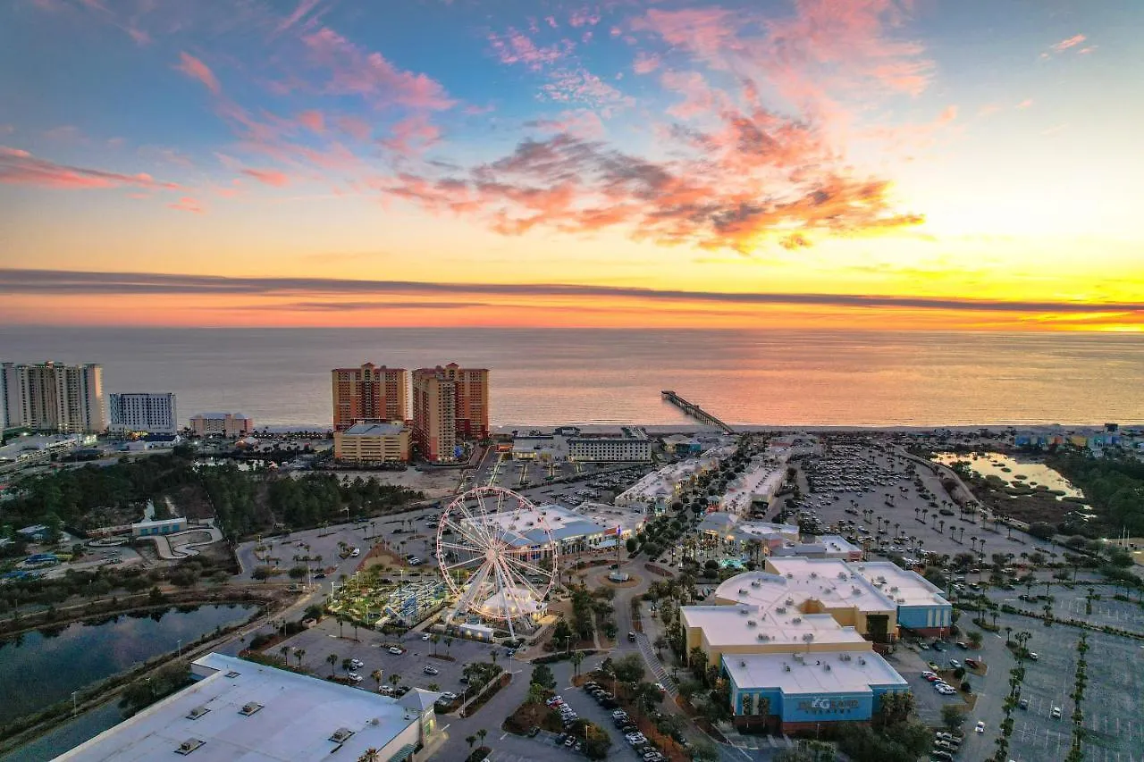 Lägenhet Modern Beach Vibe With A Breathtaking View - Stunning Pool - Pier Park Panama City Beach